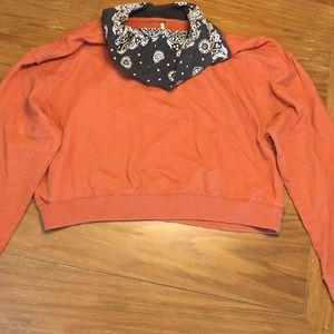Free People western sweater